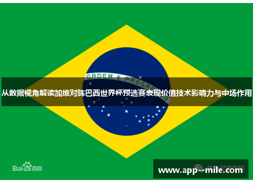 从数据视角解读加维对阵巴西世界杯预选赛表现价值技术影响力与中场作用